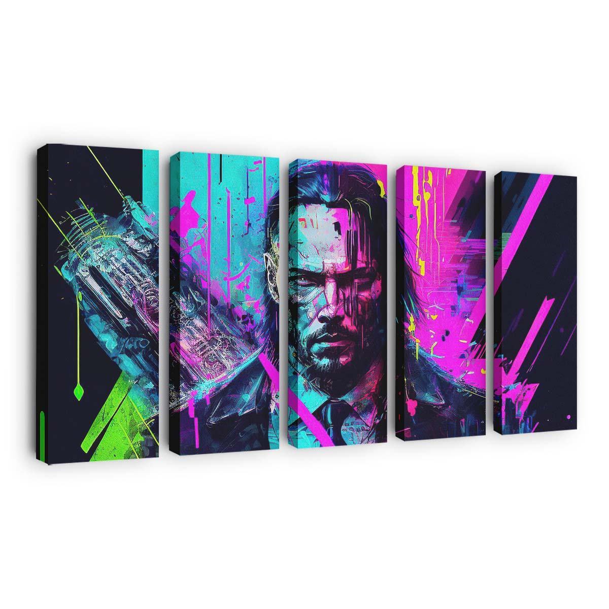 cyberpunk 2077 keanu reeves abstract 4k 60